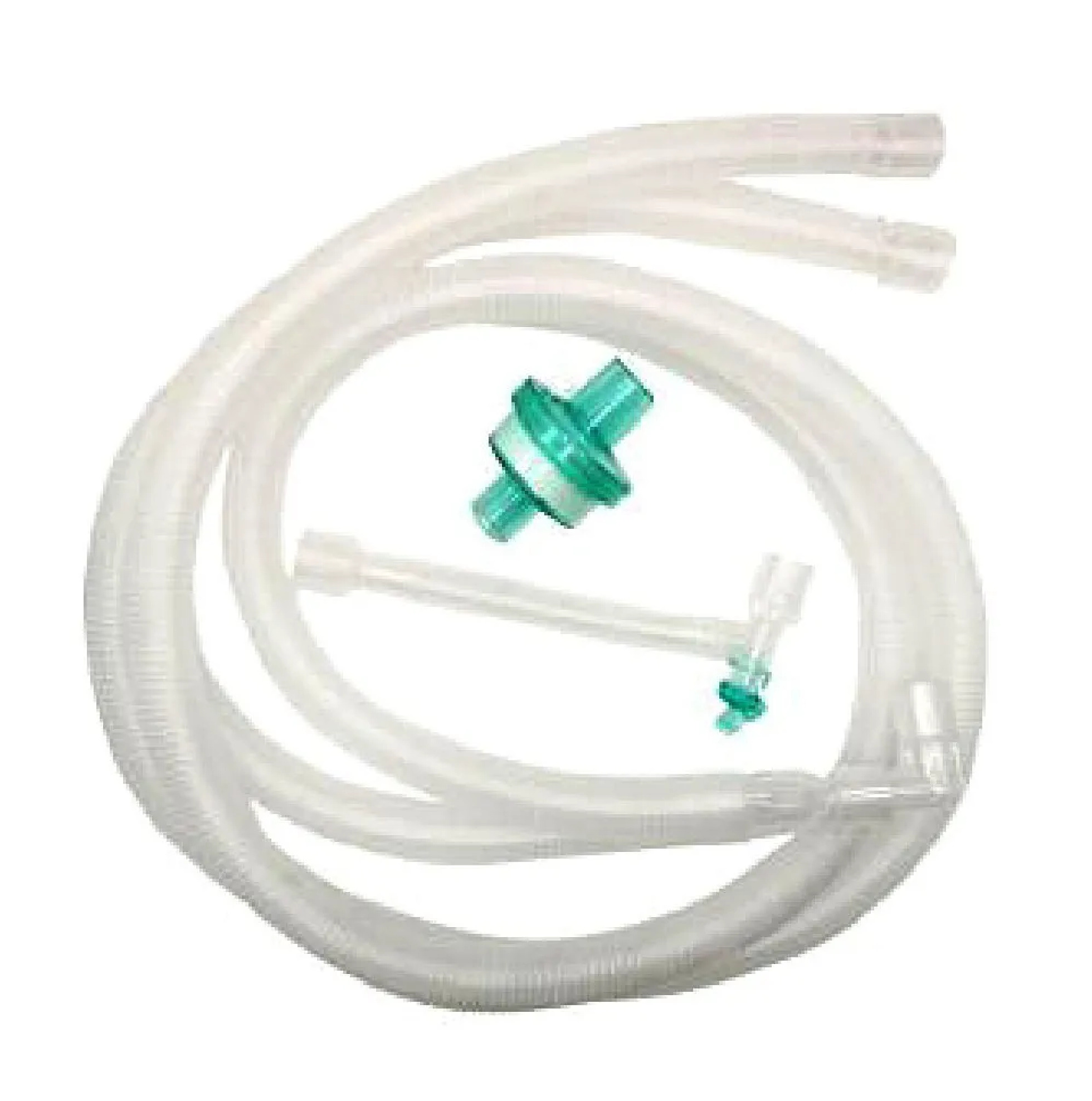 Adult Breathing Circuit With Bacteria Filter and Catheter Mount